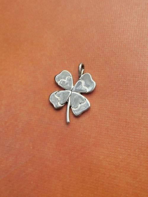 Clover Charm Silver
