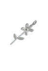 Flower Charm Silver