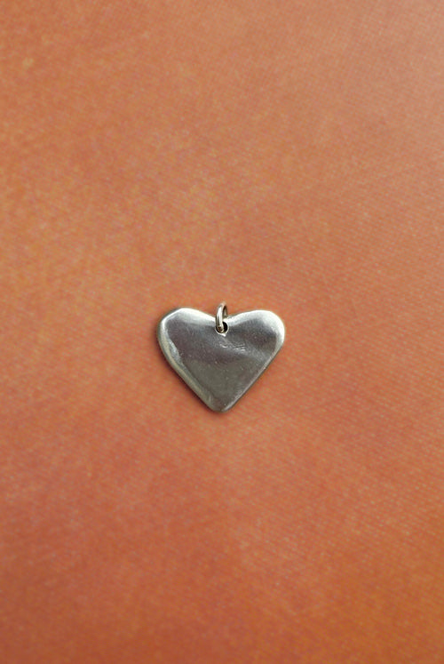 Heart Charm Silver