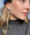 Slinky Earrings in Silver