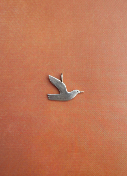 Seagull Charm Silver