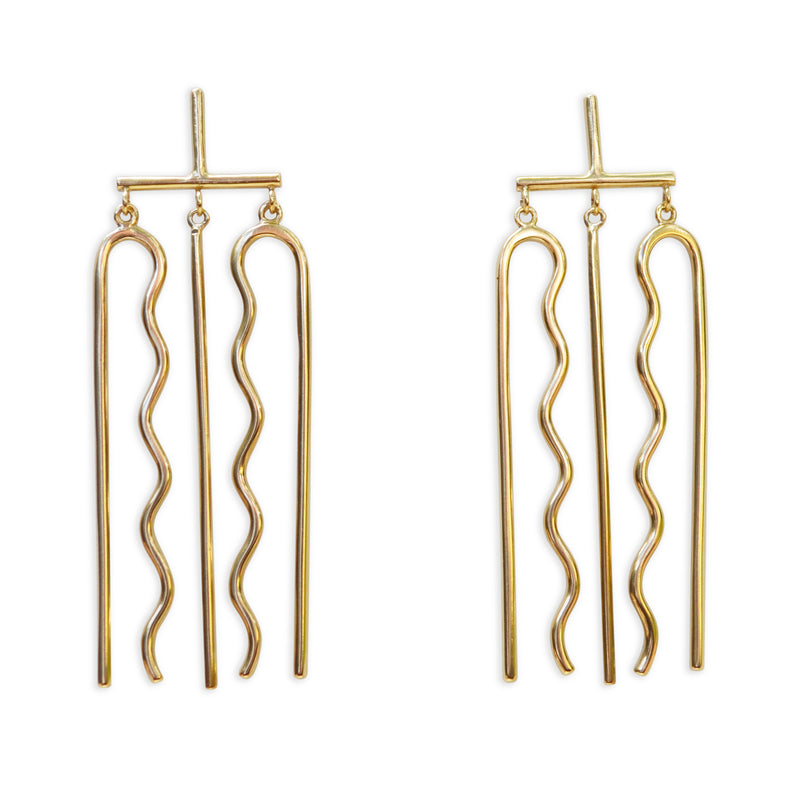 Spaghetti Earrings