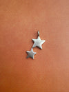 Stars Charm Silver