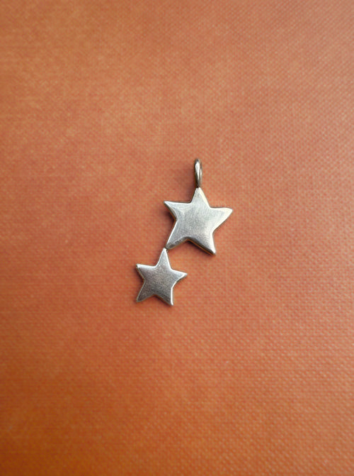 Stars Charm Silver