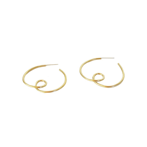 Infinite Hoop Lg. – Natalie Joy Jewelry